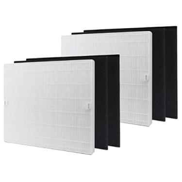 Imagem de Nispira True HEPA Absorvedor de odor pré-filtro de substituição para purificador de ar Oreck AirInstinct 75, 100, 108, 109, 150, 200. 2 pacotes