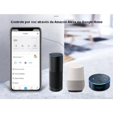 Imagem de Disjuntor Wifi 63A Medidor Consumo Inteligente Alexa Google