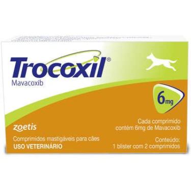 Imagem de Trocoxil Zoetis 6mg 2 Comprimidos