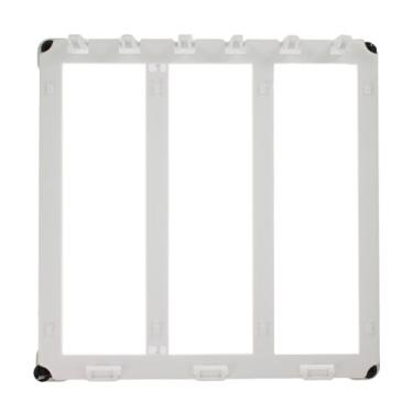 Imagem de Leviton Suporte de meia largura 47612-HBK - ABS, branco