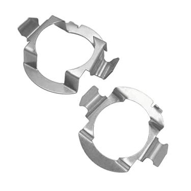 Imagem de SOCAL-LED 2x H7 LED Adaptador de farol Suporte de lâmpada Clipe de retenção adequado para, Buick