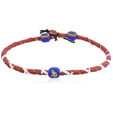 Imagem de Colar clássico de futebol americano NFL Minnesota Vikings, tamanho único, preto