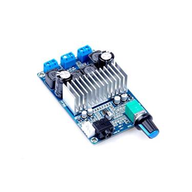 Imagem de KNACRO TPA3116 TPA3116D2 Placa Amplificadora de Energia Digital 12-24V Módulo Amplificador de Alta Potência 50+50W Chip Amplificador de Potência com Interruptor Potenciômetro de Ajuste de Volume