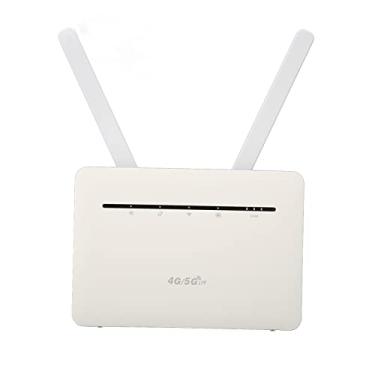 Imagem de Roteador 4G WiFi, Roteador 4G PortáTil para EscritóRio Com Baixa LatêNcia de 300Mbps (Regulamentos europeus)
