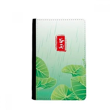 Imagem de Capa para passaporte com prazo solar da Circlar Rain Twenty Four Notecase Burse para cartões, Multicolor