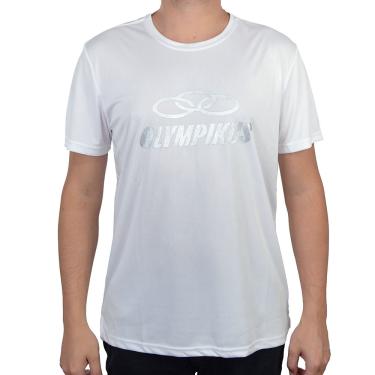 Imagem de Camisa Masculina Olympikus mc Big Logo Branco - oimwt