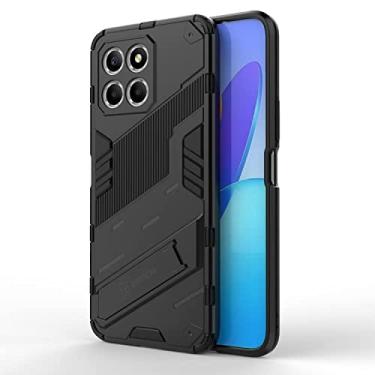 Imagem de YUNCHAO Caixa de telefone Para honra x8 5g punk armadura pc + tpu capa com suporte capa para celular
