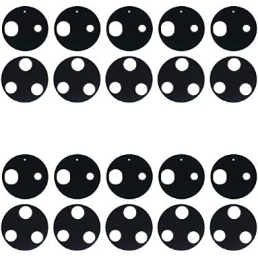 Imagem de HONGYAN Peças de substituição de telefone celular Para Huawei P50 Pro 10 PCs lente da câmera Acessórios telefônicos