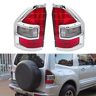 Imagem de JESYMBX Para Mitsubishi Pajero V77 V73 2000-2002 Lâmpada de seta traseira de freio acessórios de carro esquerdo e direito 1 par