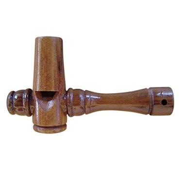 Imagem de Pio artesanal de madeira chama e atrai pássaros ave Inhambu açu