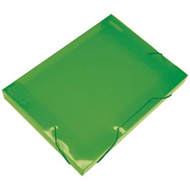 Imagem de Polibras Soft Pasta Aba com Elástico, Verde, 245 x 40 x 335 mm, 10 Unidades