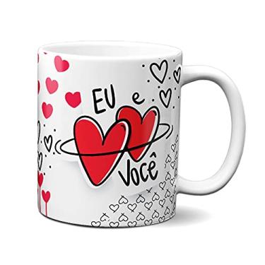 Imagem de Caneca Presente Criativo Feliz dia dos Namorados Eu e Você
