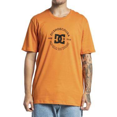 Imagem de Camiseta DC Shoes DC Star Pilot Color WT23 Masculina Laranja