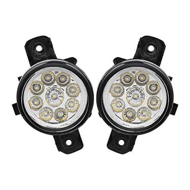 Imagem de Astra Depot Par de faróis de neblina de 10 cm com 9 LEDs compatíveis com Nissan Altima Maxima Pathfinder Rogue Sentra