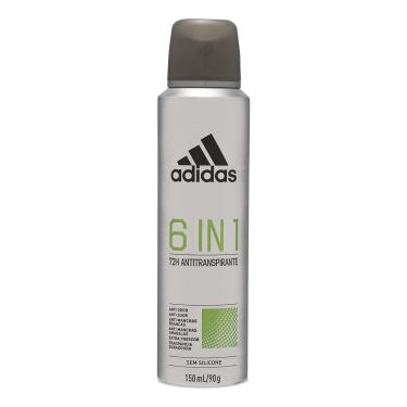 Imagem de Desodorante Antitranspirante Adidas 6 in 1 72h Masculino 150ml 150ml
