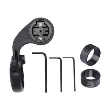 Imagem de YIJU Suporte de câmera para montagem de computador frontal, base adaptadora para guidão integrado, peças de bicicleta, montagem de guidão