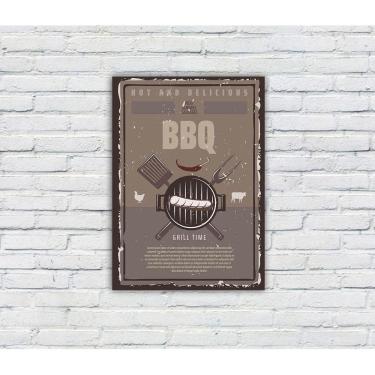 Imagem de Placa Decorativa MDF Cantinho do Churrasco 14