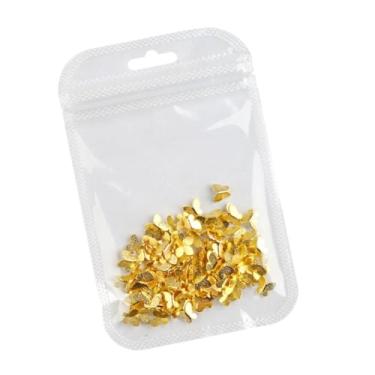 Imagem de 100 Unidades adesivos de unhas para nail art jóias de flores adesivos para unhas gemas de unhas decalque floral para unhas adesivo de de flor manicure decalques para unhas 3d