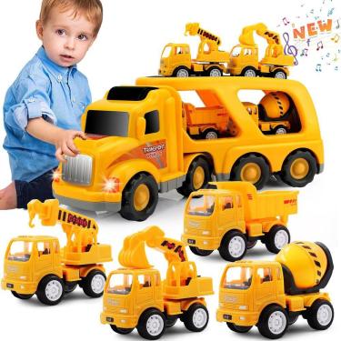 Imagem de Construction Toys Car Nicmore 5 em 1 para crianças de 2 a 6 anos