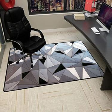 Imagem de Tapete protetor de chão duro para cadeira de escritório, Protetor de piso antiderrapante para cadeira de escritório para cadeira de rodinhas, Tapete para cadeira de mesa multifuncional, tapete para ca