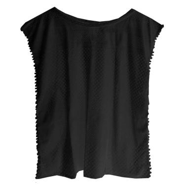 Imagem de Saída de Praia Infantil Preta Everly