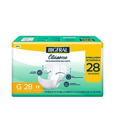 Imagem de Fralda Adulto Bigfral Clássica G 28 Unidades