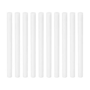 Imagem de PATIKIL Bastões de filtro de algodão para umidificador, 10 peças de refil de varetas de filtro de substituição para mini umidificadores USB, difusor portátil (10 x 0,28 cm), branco