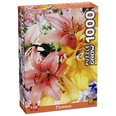 Imagem de Quebra-Cabeça Flowers 1000 Peças