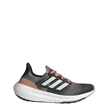 Imagem de adidas Tênis unissex Ultraboost Light - Corrida, Atlético e Tênis, Cinza 4/Branco Cristal/Argila Maravilha, 37 BR