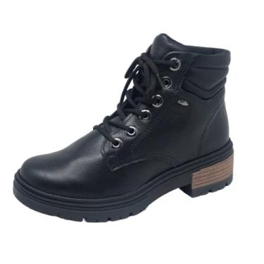 Imagem de Coturno Feminino Dakota de Cano Curto Preto - 35