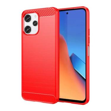 Imagem de Capas para Xiaomi POCO M6 Pro.Caso básico,Botão de pressão flexível / 360 ° Proteção completa,Anti-fingerpirnts