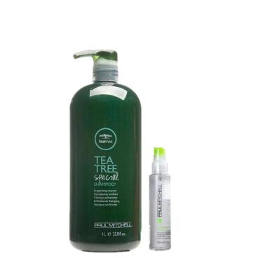 Imagem de Kit Paul Mitchell Tea Tree Special Shampoo 1L &Amp; Super Skinny (2 Produtos)