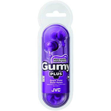 Imagem de JVC Fones de ouvido internos HAFX5V Gumy Plus (Violeta uva)