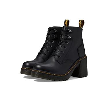 Imagem de Dr. Martens Bota unissex para adultos Jesy 6 Tie Boot, Preto Sendal, 40