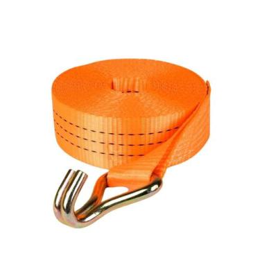 Imagem de Kit 10 Cinta Com Catraca Carga 3 T 50mm 10 metro Caminhão Amarração Pr