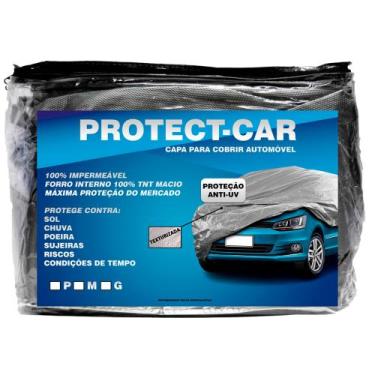 Imagem de Capa para Cobrir Carro Impermeável Com Textura E Forrada - Tad Decor, 