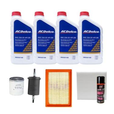 Imagem de Kit Troca De Óleo Chevrolet Celta Flex 1.0 8v Acima De 2013 - Acdelco 