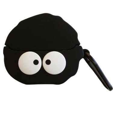 Imagem de Compatível com Samsung Galaxy Buds 3 e capa para Galaxy Buds 3 Pro 2024, capa protetora de silicone macio premium para Galaxy Buds 3, acessórios de fone de ouvido com cordão (bola de poeira)