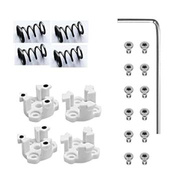 Imagem de ARCADORA 1 Set Propeller Mounting Plates+ Elastic Gaskets+ Screws+Screwdriver Drone Prop Adapter Base Kit for DJI Phantom 4/4Pro