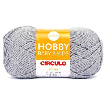 Imagem de Lã Hobby Baby e Kids Círculo 100g - Circulo, 8473 Alumínio