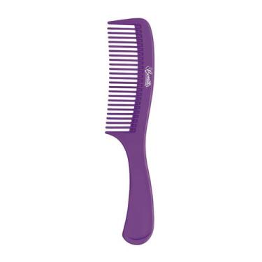 Imagem de Pente De Plástico Básico Para Uso Diário Linha Bonitta, Roxo