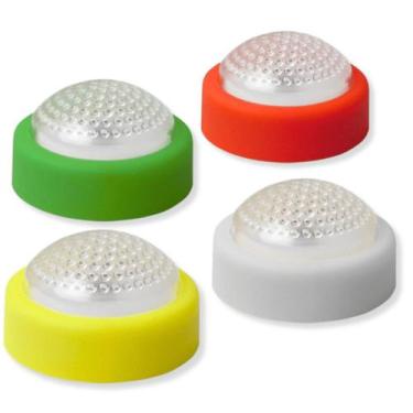 Imagem de Luminária Lâmpada LED Toque Pilhas - Mormino, Amarelo