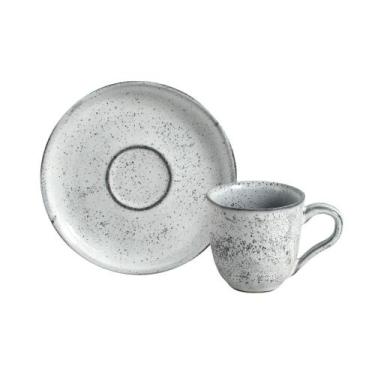 Imagem de Conjunto com 6 Xícaras de Café com Pires Bio Echo 120ml - Porto Brasil