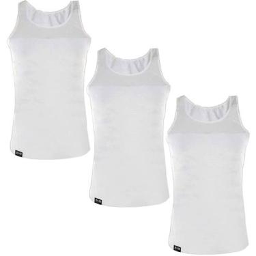 Imagem de Kit com 3 Cintas Modeladoras Masculinas Bodyshaper Corretor Postural -