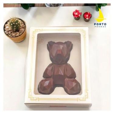 Imagem de Caixa Urso Geométrico com 5 un. Porto Formas Rizzo