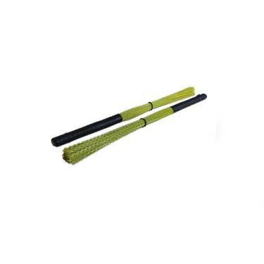 Imagem de Vassourinha Brushes SR Drums - O par, Amarelo