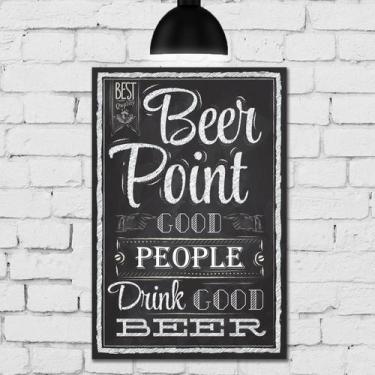 Imagem de Placa Decorativa MDF Beer Point 30x40 - Quartinhos