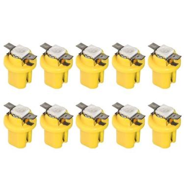 Imagem de Kit 10 Lâmpadas Led Pinguinho T5 B8.5d Painel Carro Moto - Lagos Impor