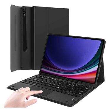 Imagem de Capa Com Teclado E Touchpad Para Galaxy Tab S9+ /S9 Fe+ 12,4