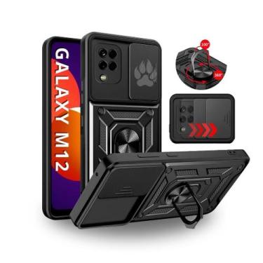 Imagem de Capa Capinha Armor Anti Choque Ring Luxo P/ Galaxy M12 - Champions Rox